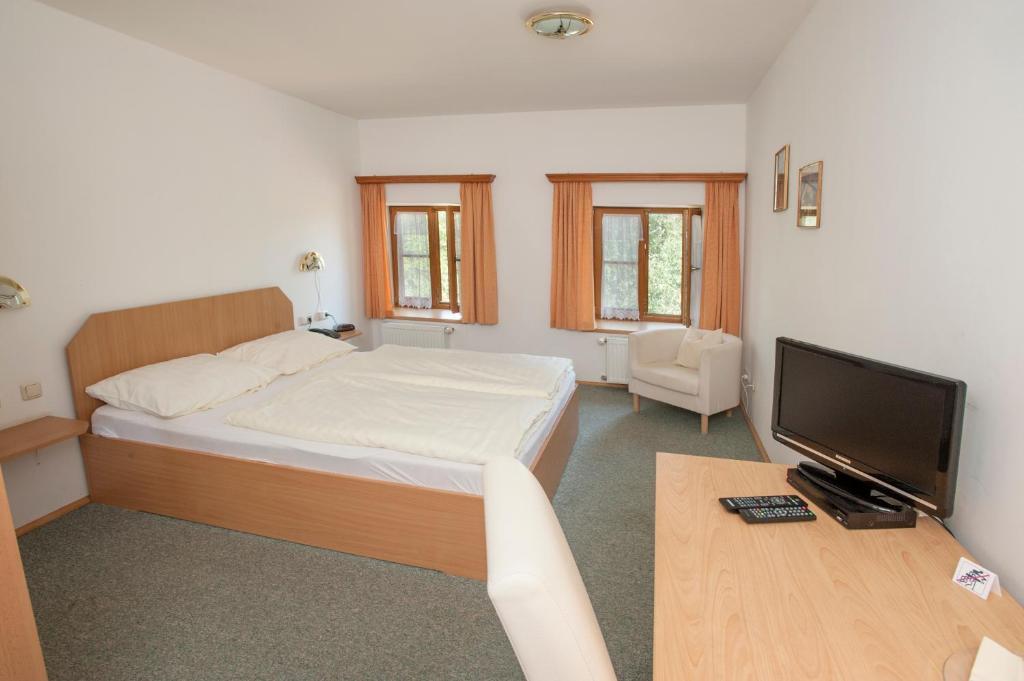 Pension Poschmuehle Traunreut Chambre photo